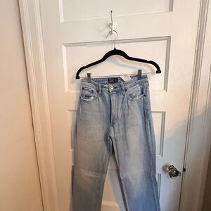 Abercrombie & Fitch Light Blue Straight Leg Jeans